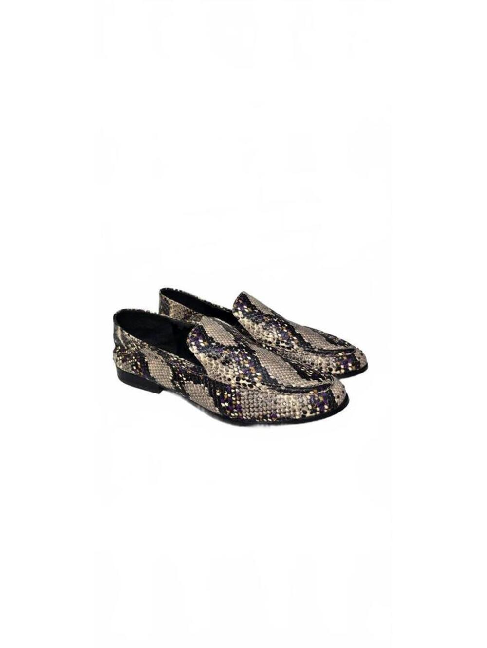 Vince Camuto Women's Snake Print Slip-On Loafers Size 8.5